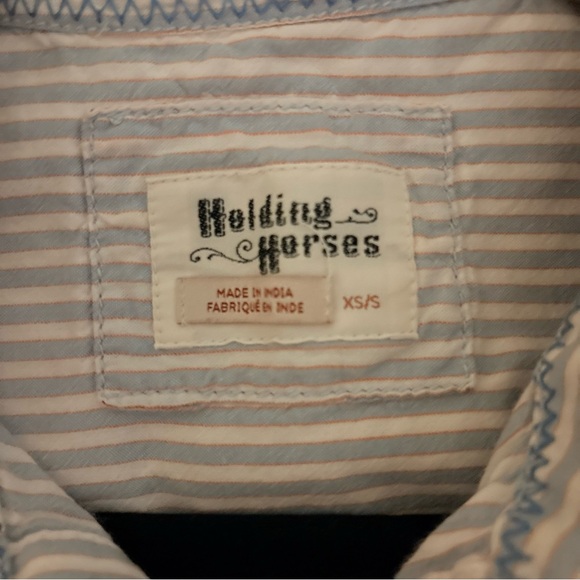 Anthropologie Holding Horses Paint
Splatter Oversized Boho Tunic Top Shirt - Picture 6 of 9